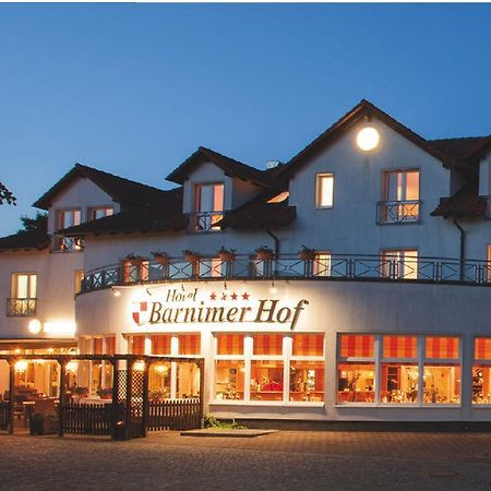 Hotel Barnimer Hof Wandlitz Buitenkant foto
